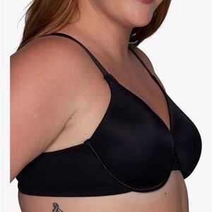 Bali Black Intimates Full-Coverage Bra